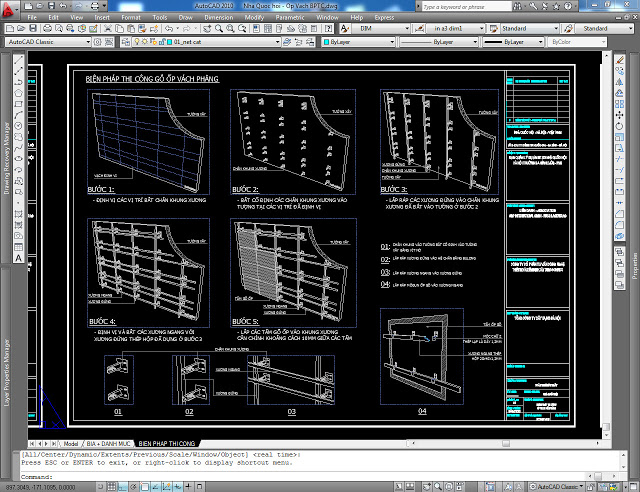 layout cad, kết hợp cad với sketchup,sự dụng layout