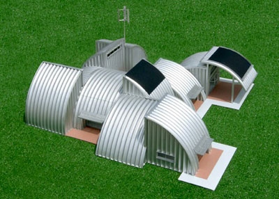 Kiến trúc lạ: Ngôi nhà nhỏ bằng thép kiến trúc lạ,nhà nhỏ,nhà thép