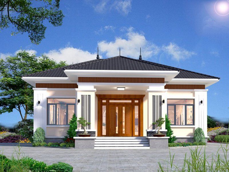 nhà cấp 4, filethietke nhà ấp 4, kinh nghiệm xây dựng nhà cấp 4