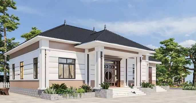 nhà cấp 4, filethietke nhà ấp 4, kinh nghiệm xây dựng nhà cấp 4