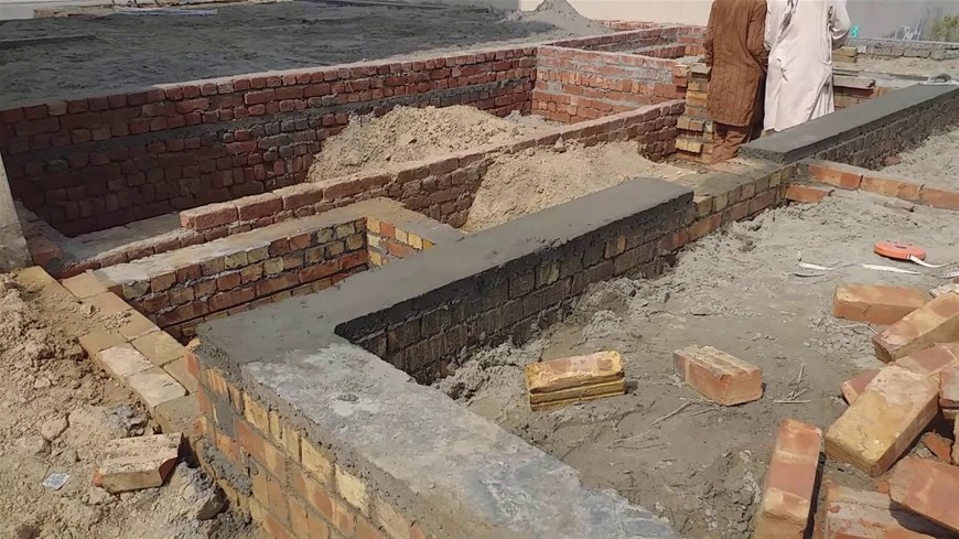 kỹ thuật giằng chống thấm chân tường, giằng chống thấm, chống thấm chân tường