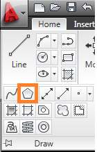 Lệnh Polygon vẽ đa giác đều trong autocad lệnh polygon, vẽ đa giác, autocad