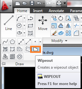 Lệnh wipeout che đối tượng trong cad Lệnh wipeout,che đối tượng,đối tượng cad
