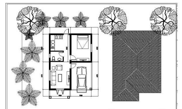 nhà cấp 4 đẹp,xây dựng là 10m x 20m