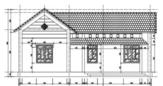 Mẫu nhà cấp 4 đẹp hình chử L giá 500 triệu đồng ở nông thôn 2 mặt tiền đầy Cuống Hút Mẫu nhà cấp 4 ,nhà cấp 4 đẹp