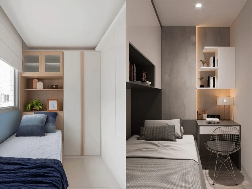 Mẹo Tối Ưu Hóa Không Gian Phòng Ngủ Nhỏ – Giải Pháp Thông Minh Cho Căn Phòng Hẹp phòng ngủ, tối ưu không gian, phòng ngủ nhỏ, tối ưu phòng ngủ