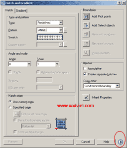 Một số vấn đề về Hatch trong AutoCAD hatch,auotcad,bản vẽ