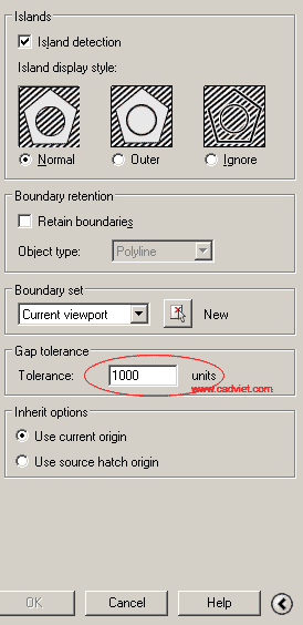 Một số vấn đề về Hatch trong AutoCAD hatch,auotcad,bản vẽ