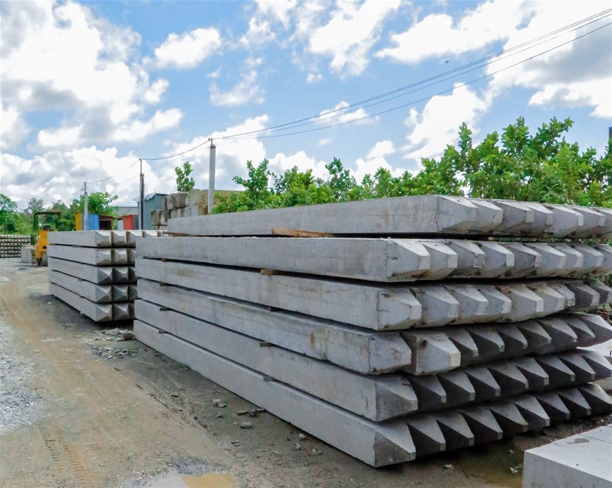 cọc vuông, cọc ly tâm, cọc vuông và cọc ly tâm