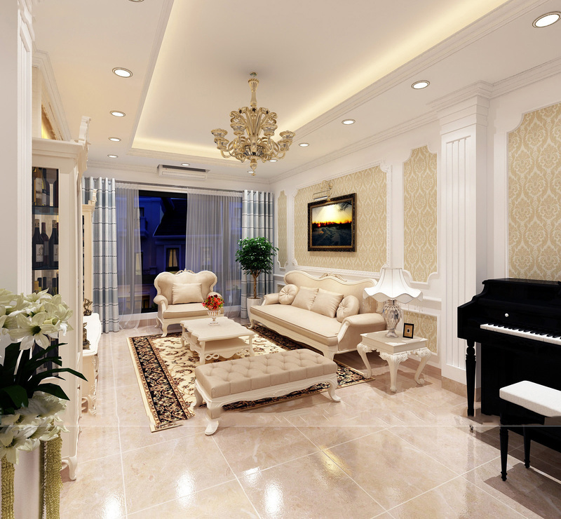 thiết kế nội thất, nội thất nhà lô phố, nội thất hiện đại, quy tắc thiết kế nội thất