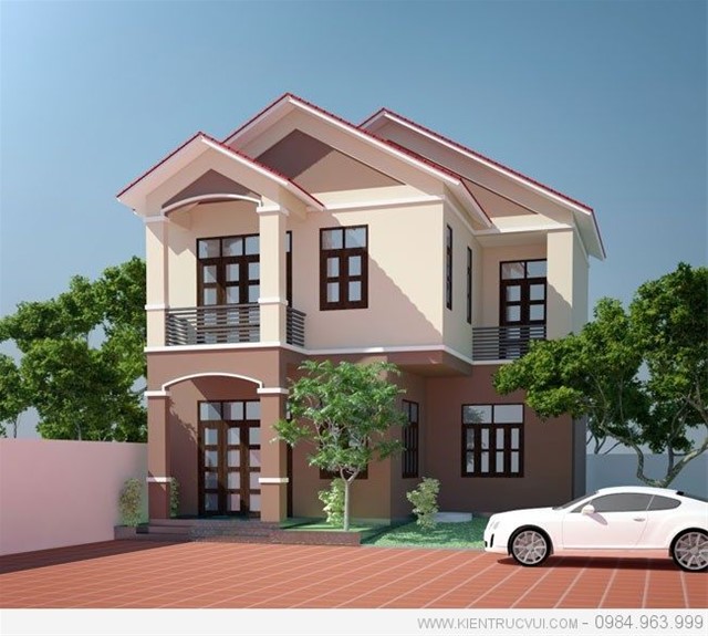 Mẫu thiết kế nhà ở nông thôn giá rẻ nhưng đẹp như ý nhà ở nông thôn,nhà ở giá rẻ rất đẹp