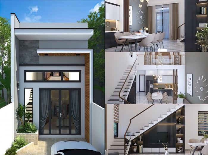 BẬT MÍ 7 KIỂU THIẾT KẾ NHÀ CẤP 4 NÔNG THÔN ĐẸP CHUẨN XU HƯỚNG Filethietke.vn, nhà cấp 4 nông thôn, nhà cấp 4