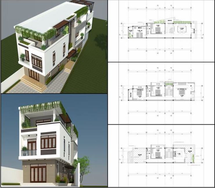 Hóa giải phong thủy nhà thóp hậu tụ tài vượng khí Filethietke.vn, phong thủy, nhà thóp hậu