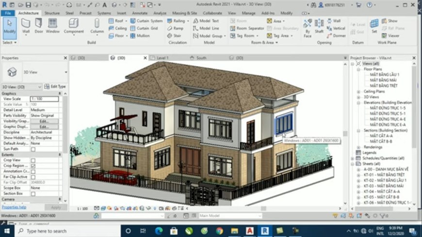 Dung3D,ve3d,xaynha,banvenha