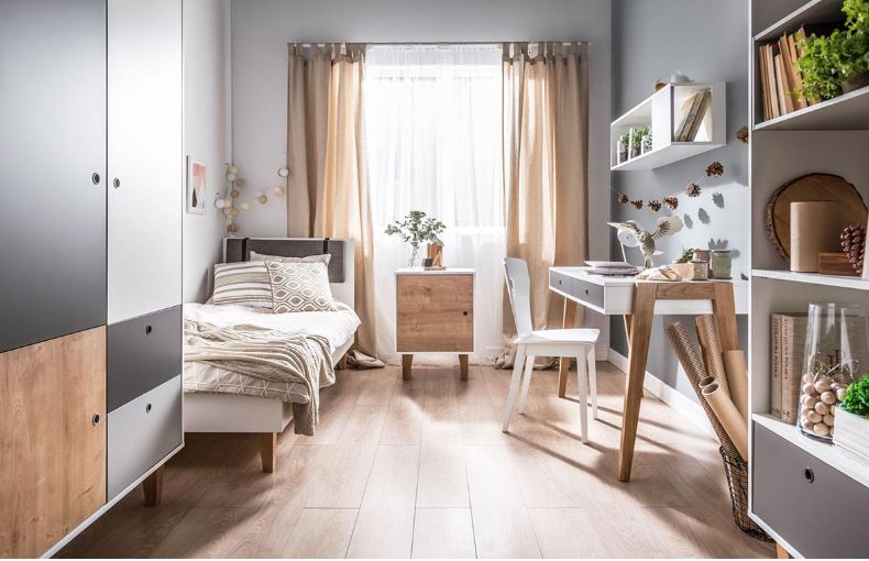 Mách bạn 5 mẹo “mở rộng” không gian cho phòng ngủ nhỏ nội thất phòng ngủ, mode nội thất phòng ngủ, filethietke.vn