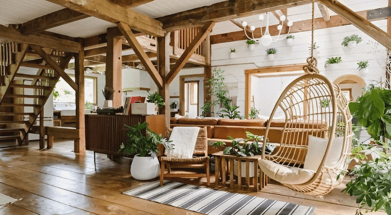 P13. Xu hướng thiết kế nội thất nhà 2025 - Phong cách Farmhouse nội thất nhà, phong cách nội thất farmhouse, nội thất farmhouse,nội thất nhà farmhouse