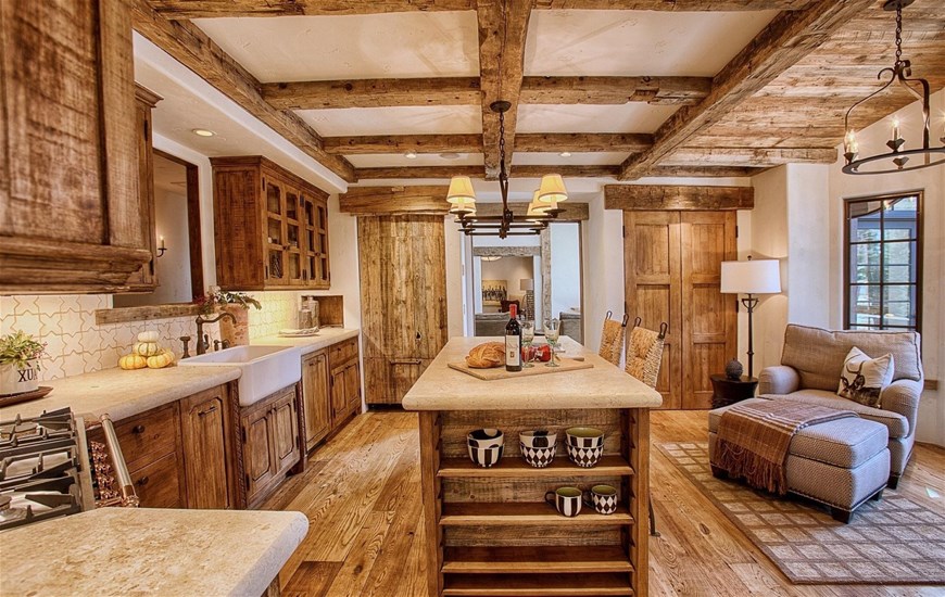 rustic,phong cách rustic, phong cách nội thất, nội thất