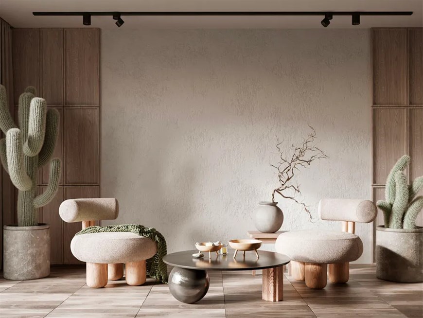 nội thất, phong cách thiết kế nội thất, nội thất wabisabi,wabisabi
