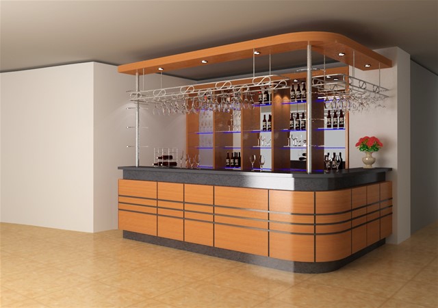 Lưu ý khi thiết kế bar tại gia quầy bar, quầy bày rượu, quầy bar đẹp