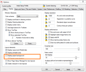 Thay đổi màu nền trong autocad 2010 màu nền,cad 2010,màu sắc cad