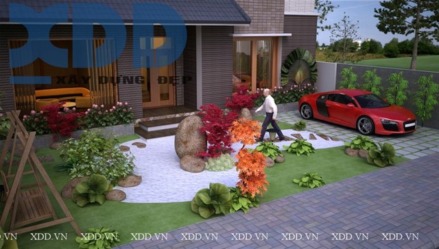 Thiết kế biệt thự 2 tầng đẹp nhiều cây xanh anh Trường TP Đà Lạt Thiết kế biệt thự 2 tầng đẹp,nhà đẹp biệt thự 2 tầng