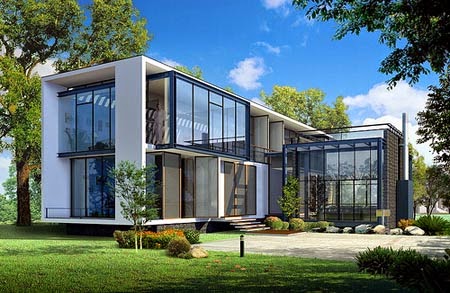 Thiết kế biệt thự trong thời đại mới thiết kế,biệt thự,thời đại mới