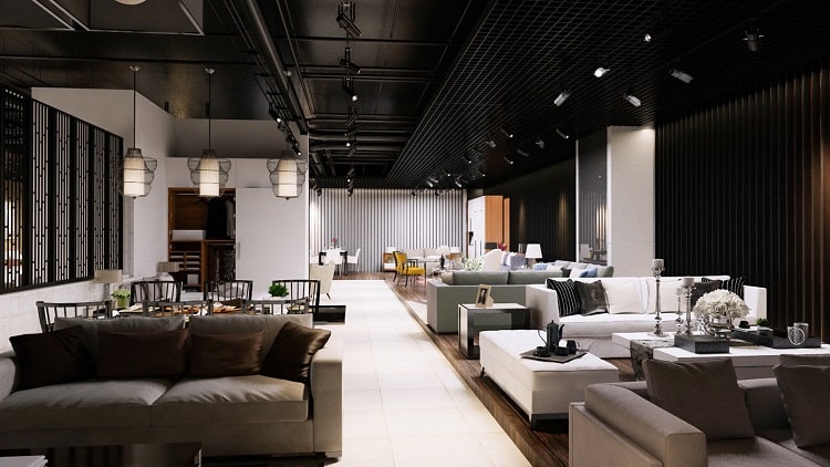 Thiết kế nội thất showroom chuyên nghiệp nội thất, nội thất showroom, thiết kế nội thất chuyên nghiệp