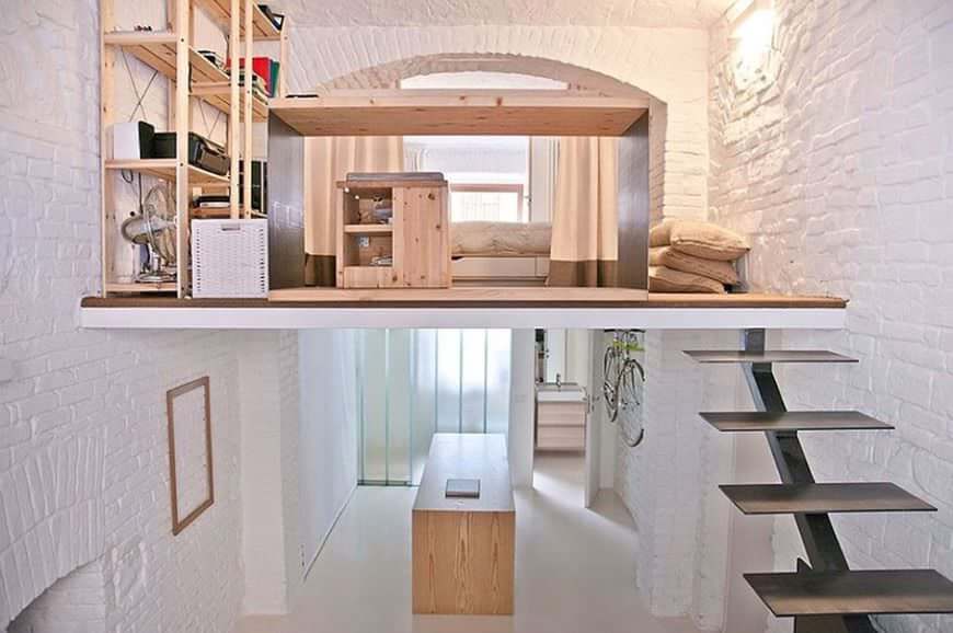 thiết kế nhà có gác lửng, thiết kế nhà gác lửng, thiết kế gác lửng