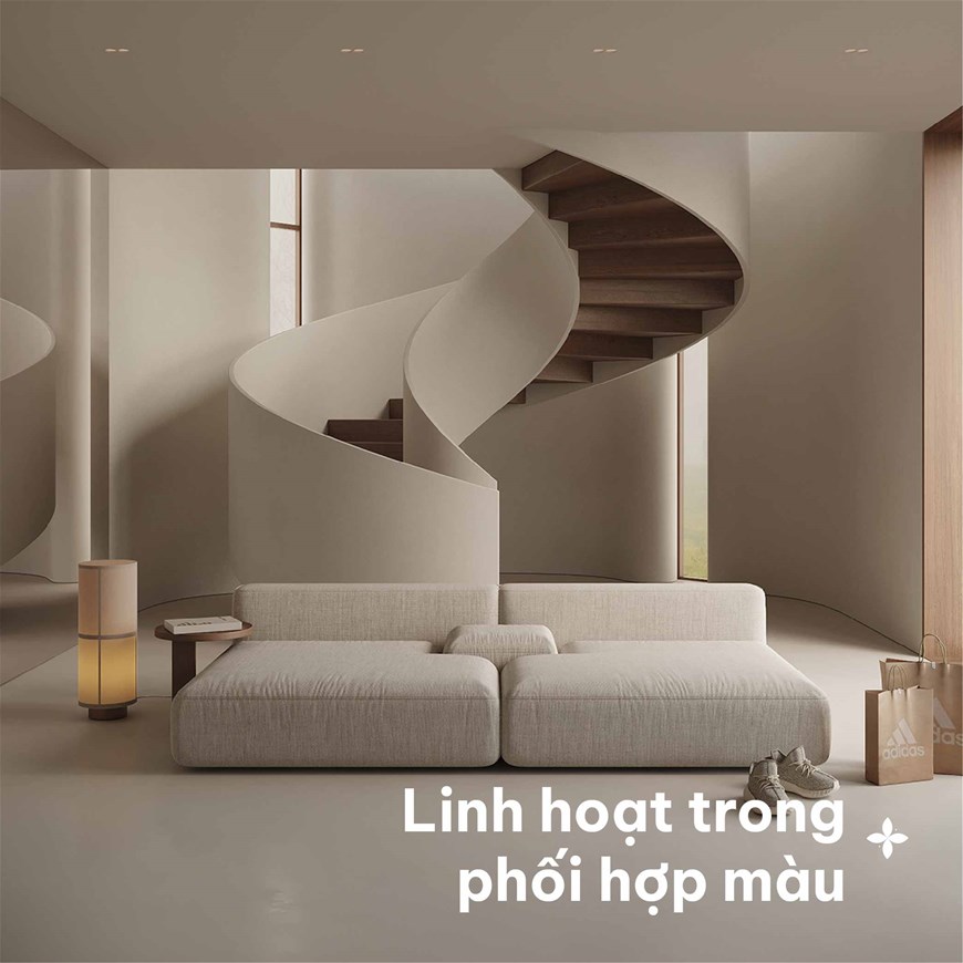 màu sơn nhà, nàu Warm White, filethietke màu sơn nhà, màu sơn ngôi nhà
