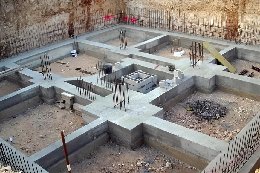 xây nhà, móng nhà, làm móng nhà, quan trọng của móng nhà.