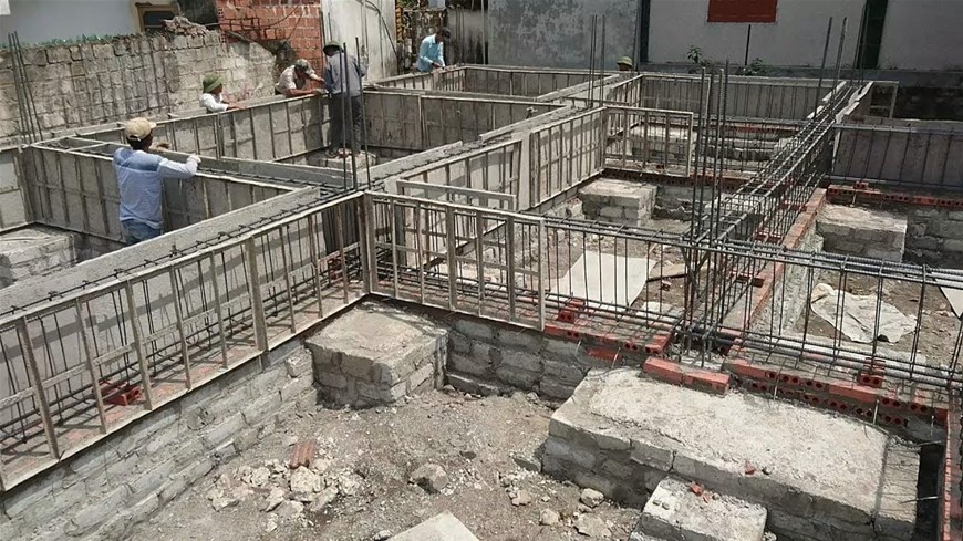 xây nhà, móng nhà, làm móng nhà, quan trọng của móng nhà.