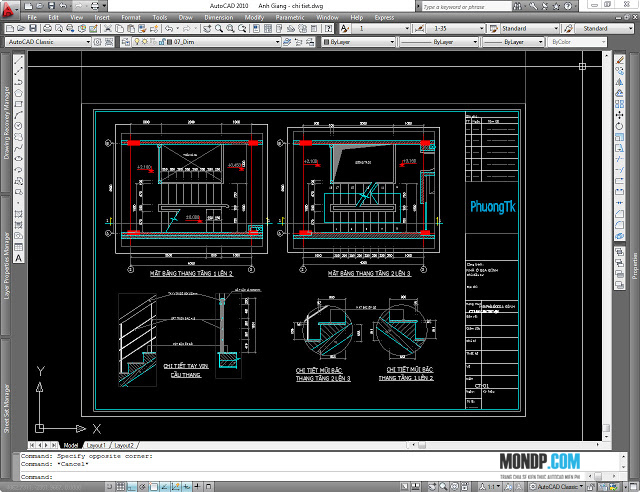 Xuất Bản Vẽ Có Nhiều Tỷ Lệ Từ Layout Ra Model - Phần 2 Xuất Tỷ Lệ Từ Layout Ra Model,Bản Vẽ Có Nhiều Tỷ Lệ
