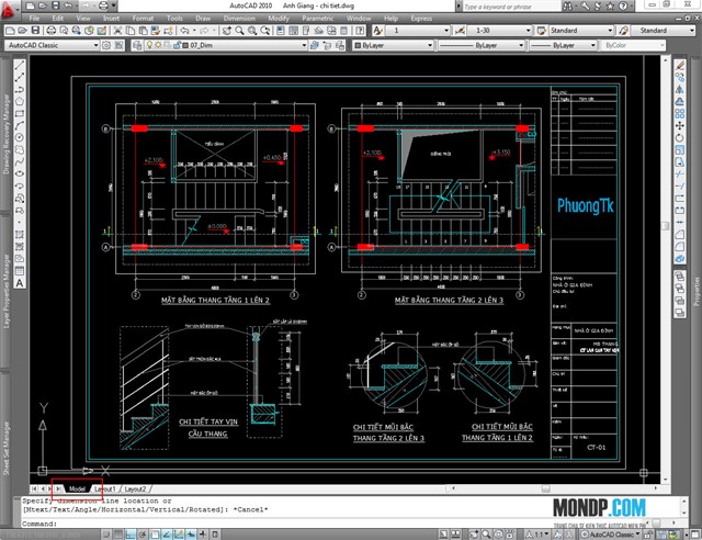 Xuất Bản Vẽ Có Nhiều Tỷ Lệ Từ Layout Ra Model - Phần 2 Xuất Tỷ Lệ Từ Layout Ra Model,Bản Vẽ Có Nhiều Tỷ Lệ