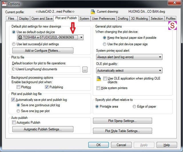 Thiết lập thông số cơ bản AutoCAD dành cho người mới thông số cad, autocad